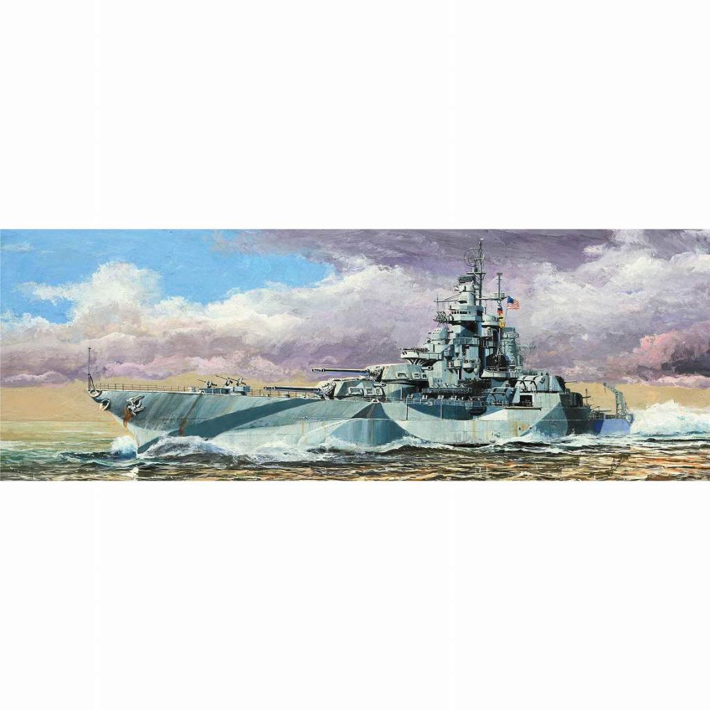 【新製品】W204 米国海軍 コロラド級戦艦 BB-48 ウェスト･ヴァージニア 1945