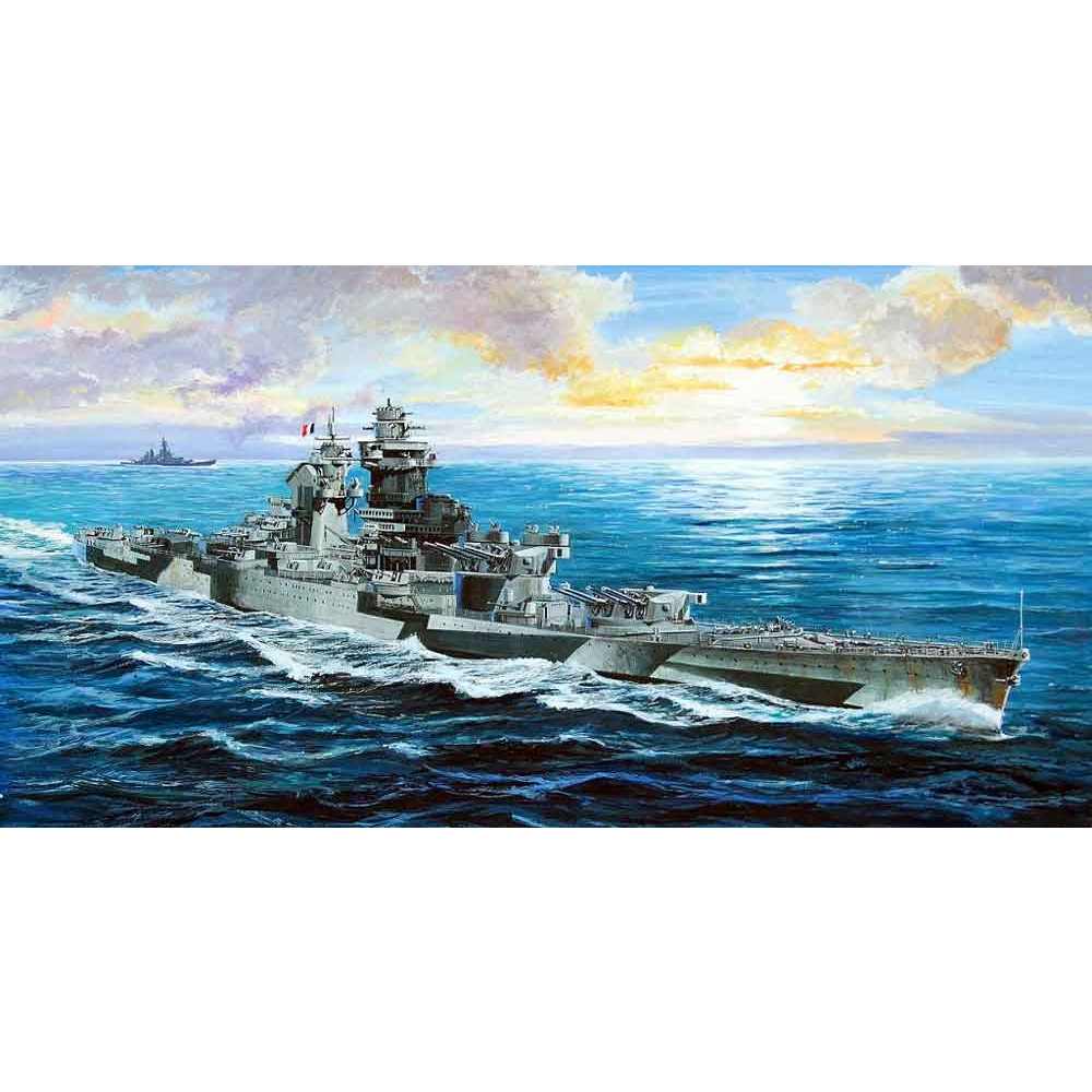 【新製品】W184 フランス海軍 戦艦 リシュリュー 1943/46