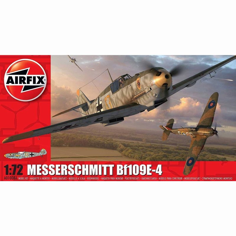 【新製品】A01008A メッサーシュミット Bf109E-4