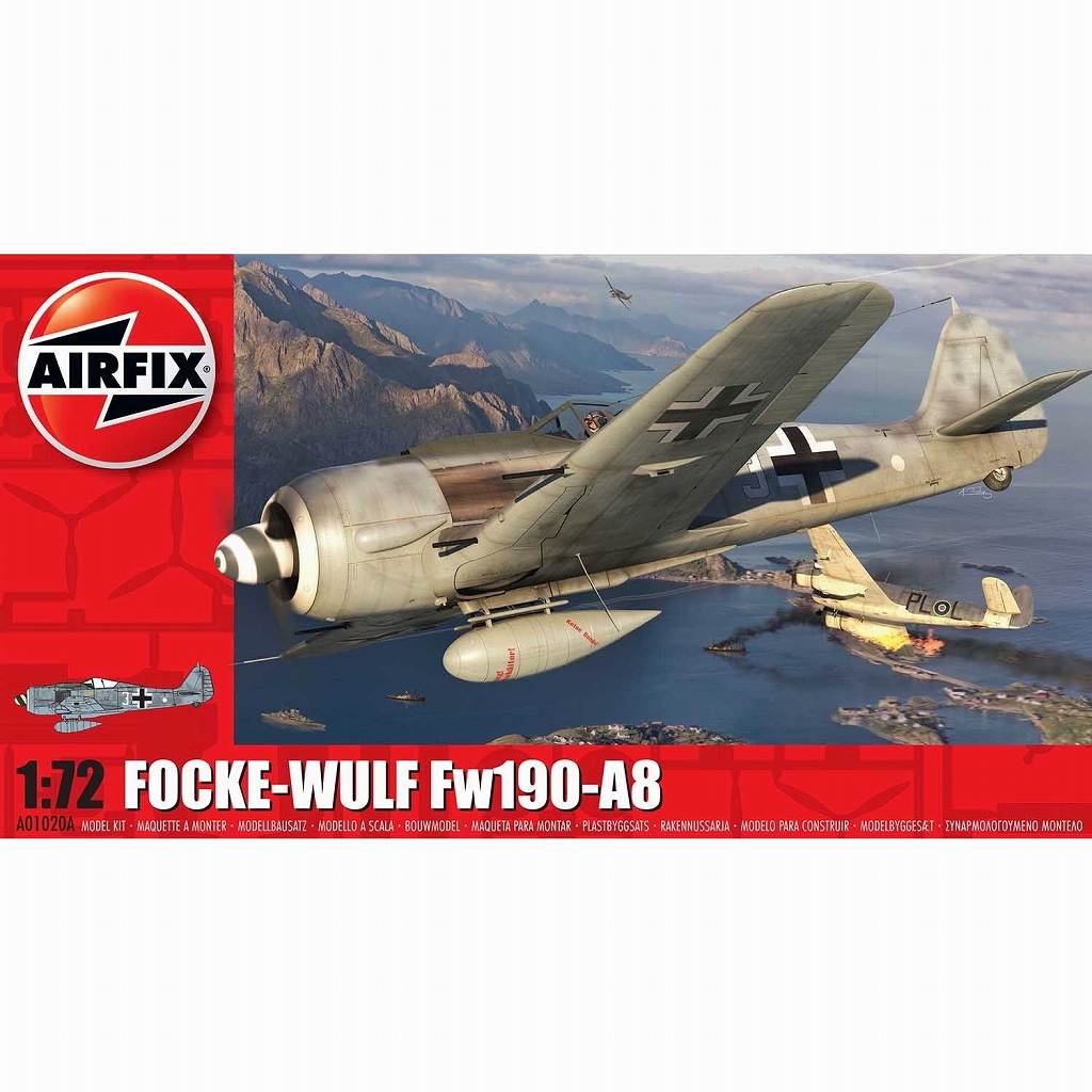 【新製品】A01020A フォッケウルフ Fw190A-8