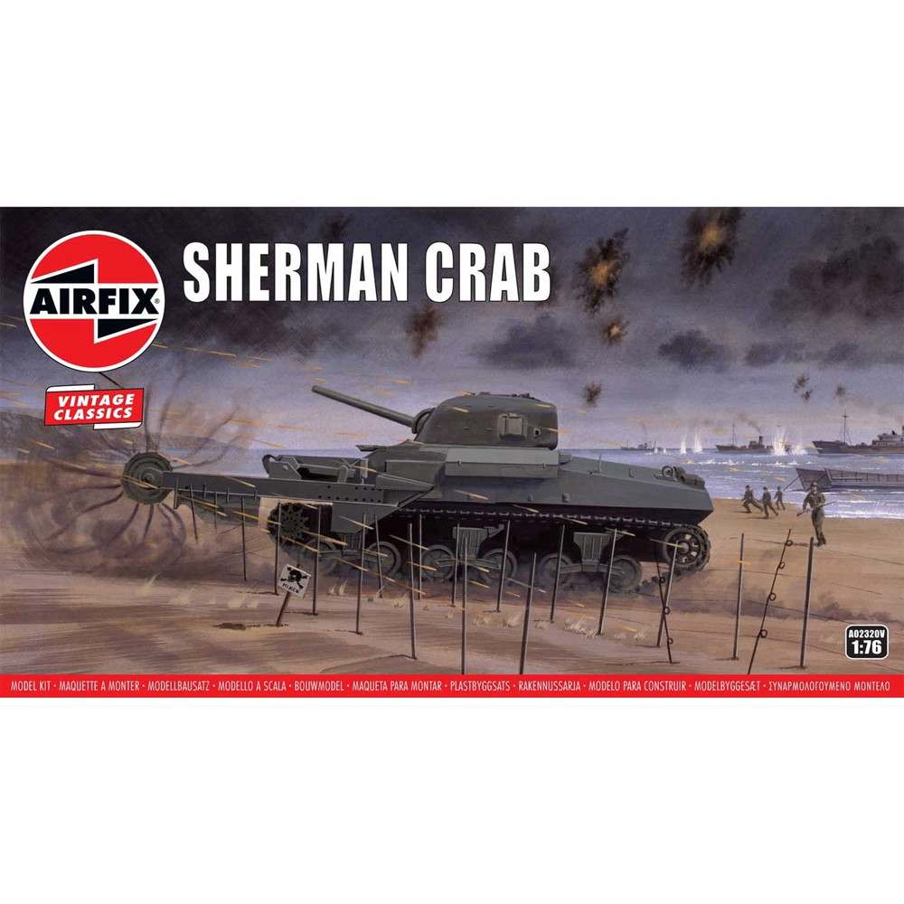 【新製品】A02320V シャーマン・クラブ 地雷処理戦車