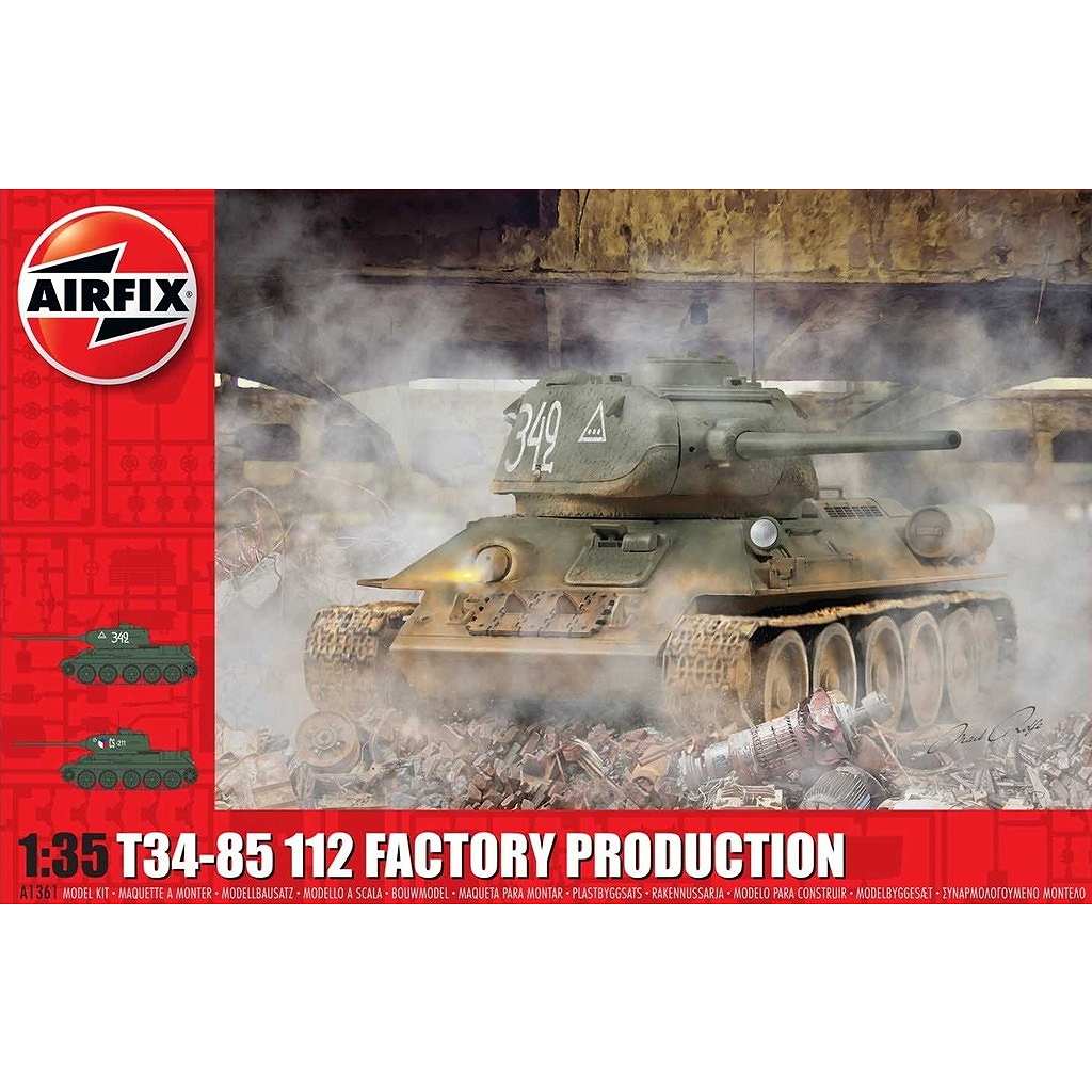 【新製品】A1361 1/35 T-34/85 ソ連中戦車第112工場生産型