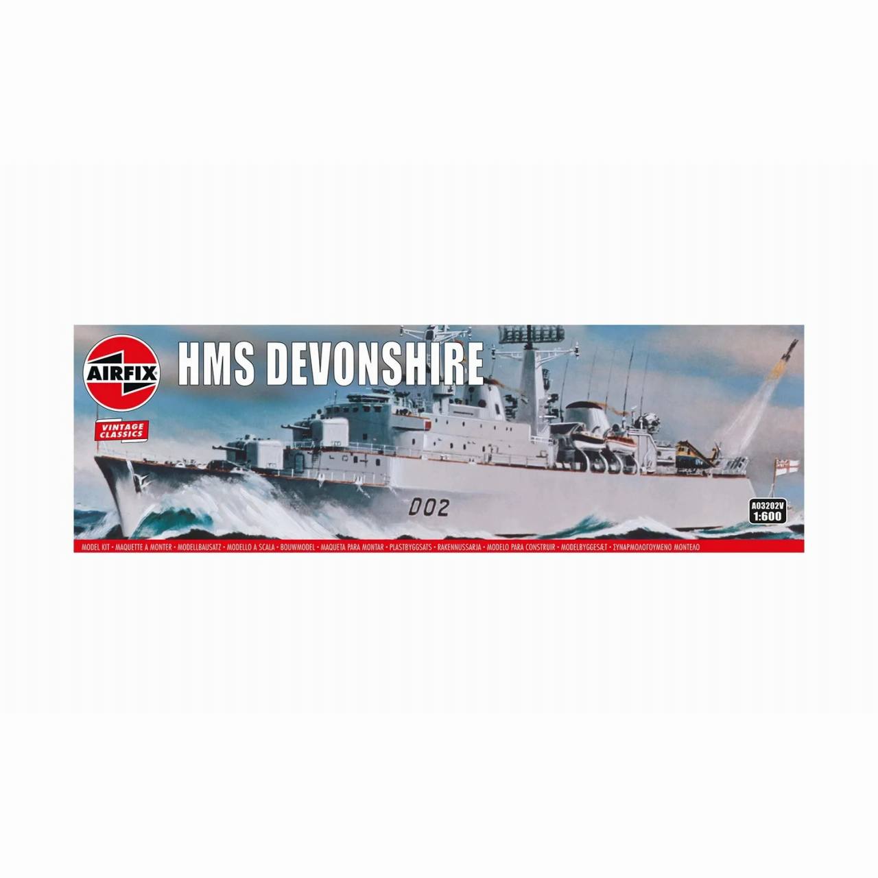 【新製品】A03202V イギリス海軍 カウンティ級駆逐艦 デヴォンジャー