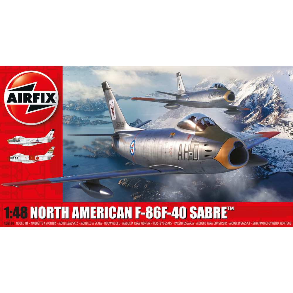 【新製品】A08110 航空自衛隊 ノースアメリカン F-86F-40 セイバー