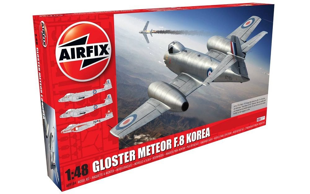 【新製品】A09184)グロスター ミーティア F.8 朝鮮戦争