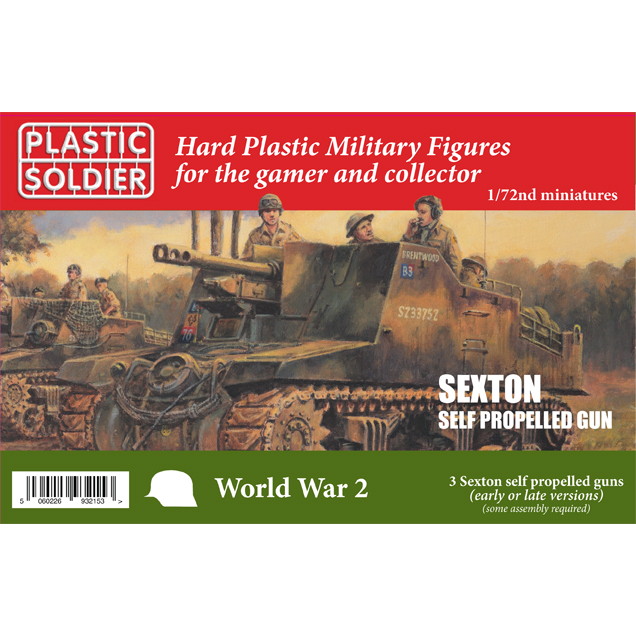 【新製品】WW2V20029 WWII イギリス セクストン自走砲