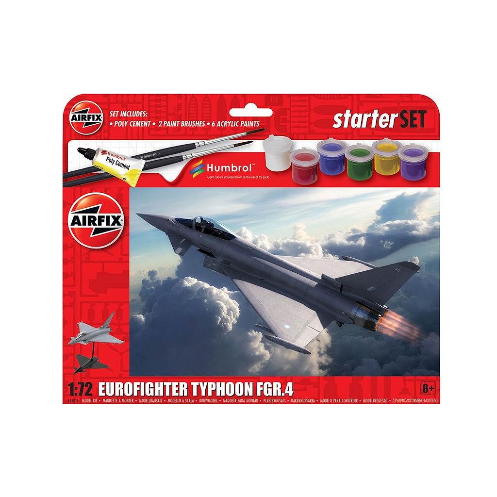 【新製品】A55016 ユーロファイター タイフーン FGR.4 スターターセット