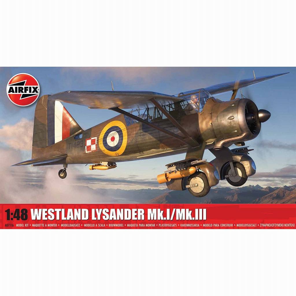【新製品】A07116 1/48 ウエストランド ライサンダー Mk.I/Mk.III
