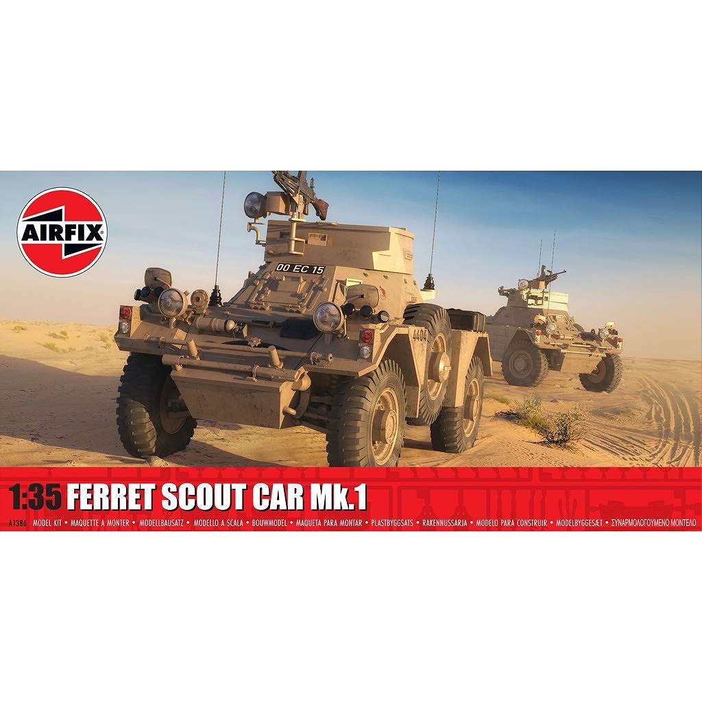 【新製品】A1386 1/35 フェレット スカウトカー Mk.1