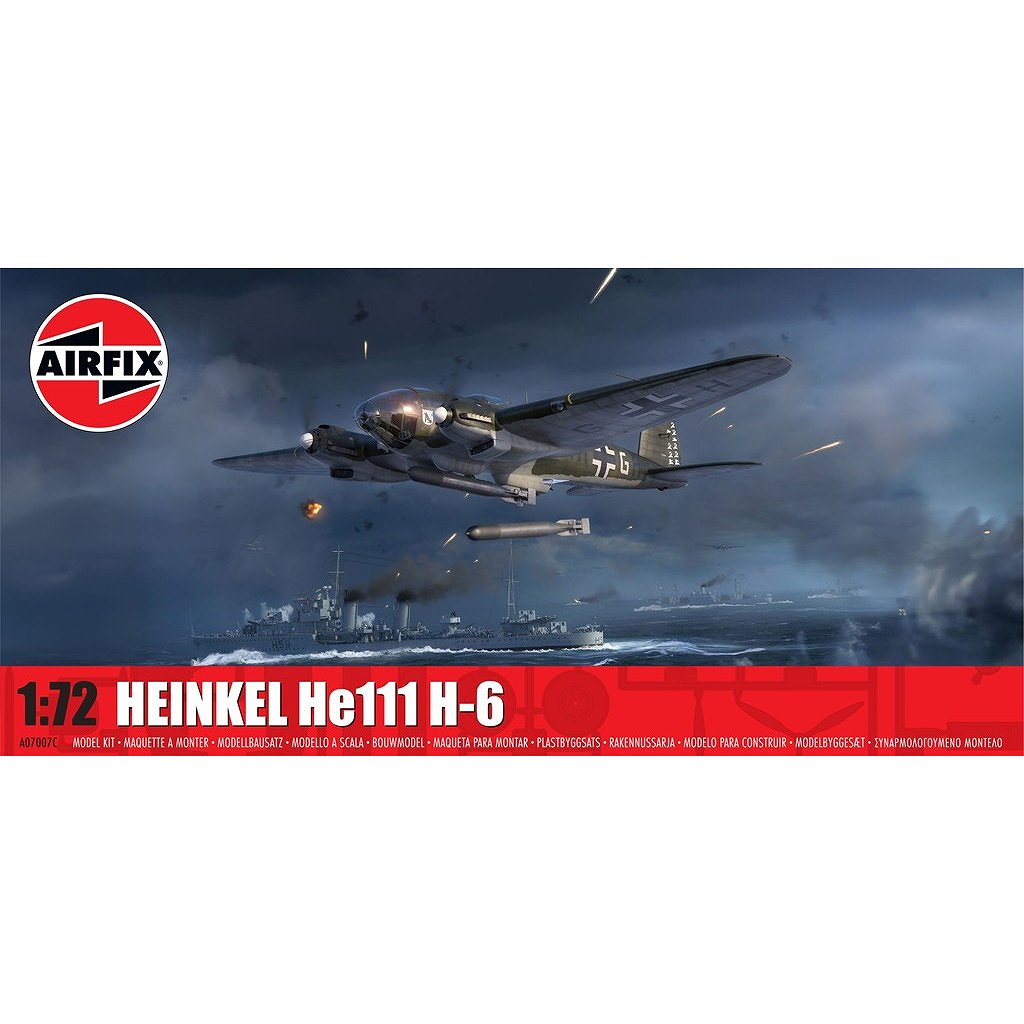 【新製品】A07007C 1/72 ハインケル He111 H-6