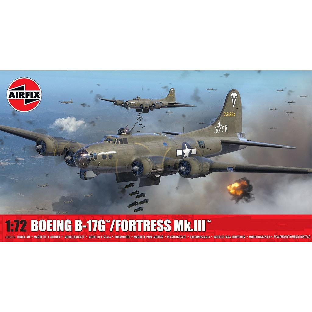 【新製品】A08018A 1/72 ボーイング B-17G フォートレス Mk.III
