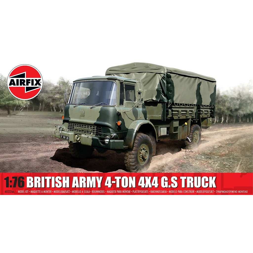 【新製品】A02326A 1/76 イギリス軍4トン 4x4G.Sトラック