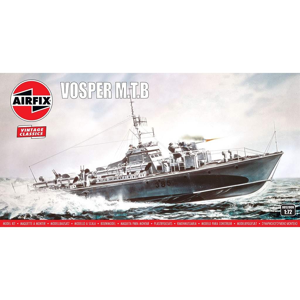 【新製品】A05280V 1/72 ヴォスパー モーター魚雷艇