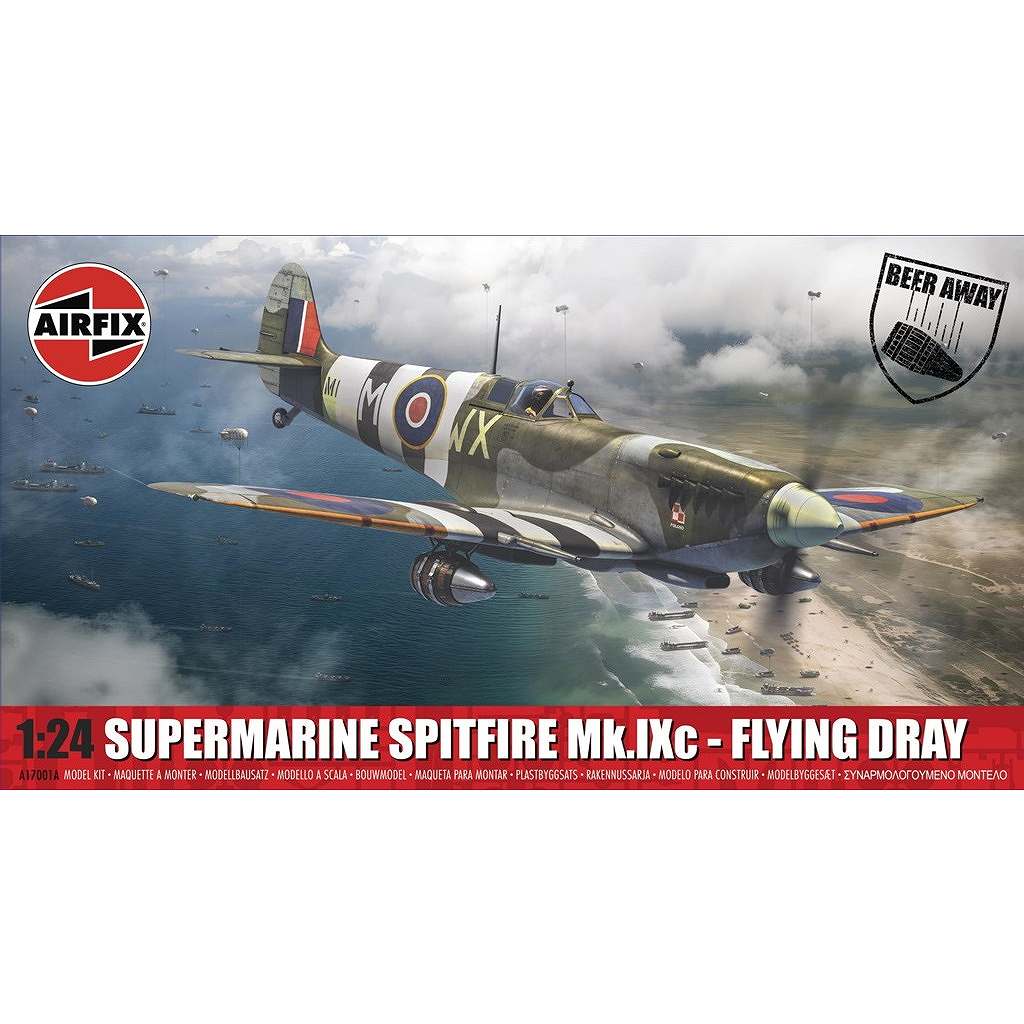 【新製品】A17001A 1/24 スーパーマリーン スピットファイア Mk.Ixc “フライング ドレー”
