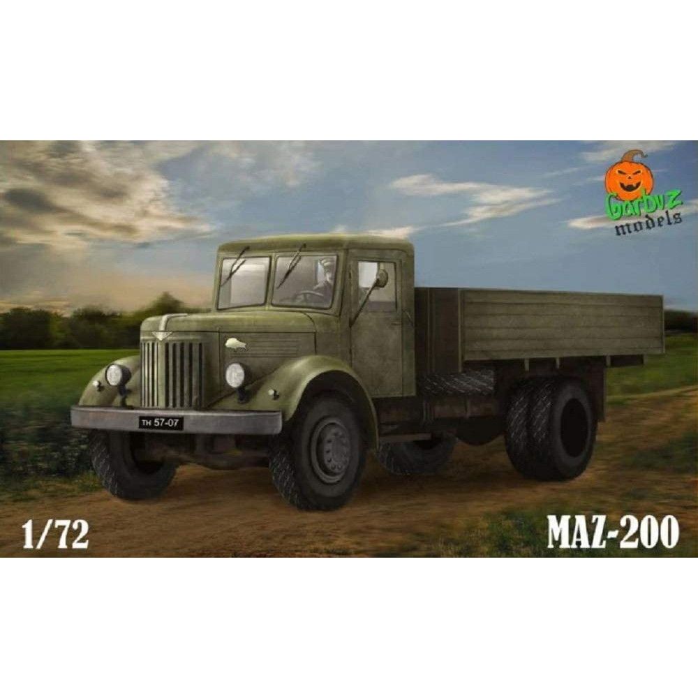 【新製品】ガルブーズ 72-01 ソビエト MAZ-200 7tトラック
