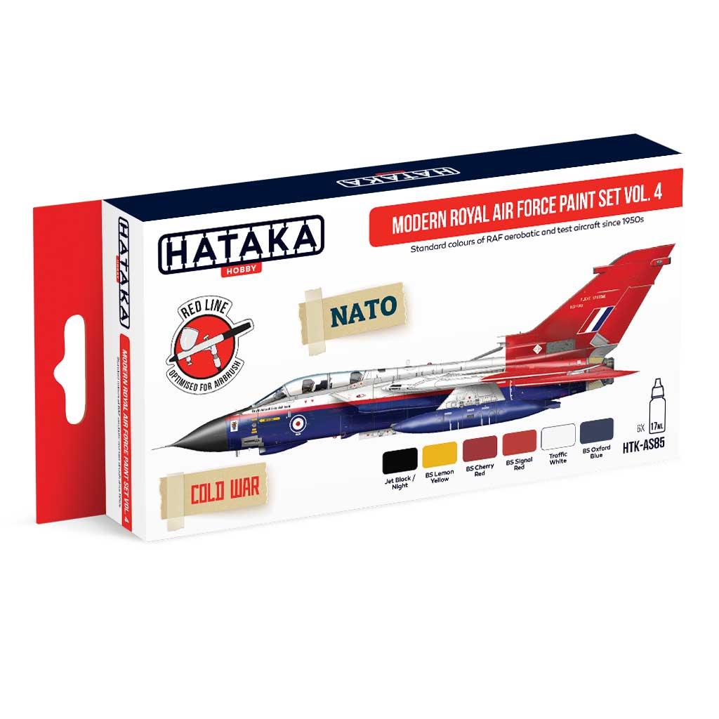 【新製品】HTK-AS85 現用 イギリス空軍 Vol.4 水性アクリルカラー6本セット