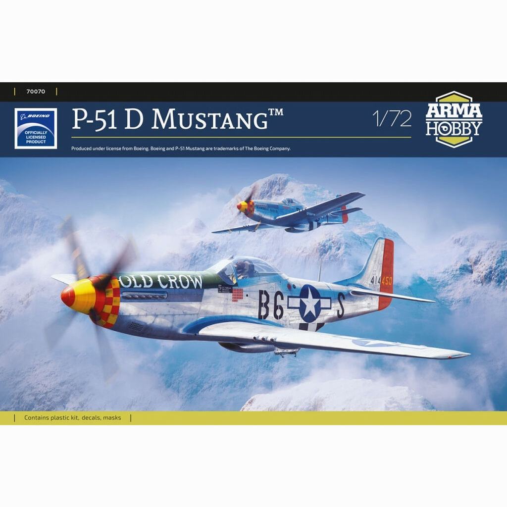 【新製品】70070 1/72 P-51D マスタング