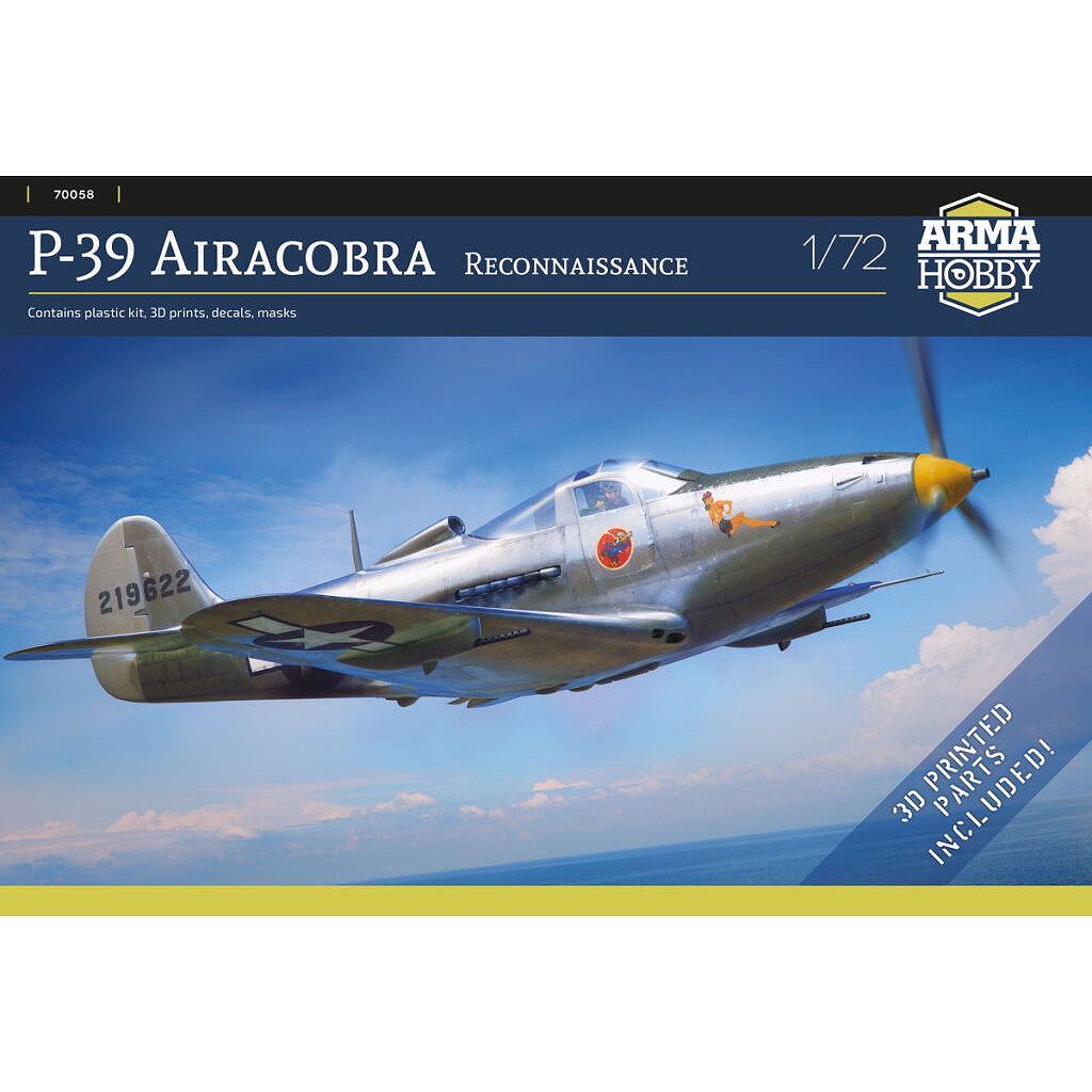 【新製品】70058 1/72 P-39 エアラコブラ