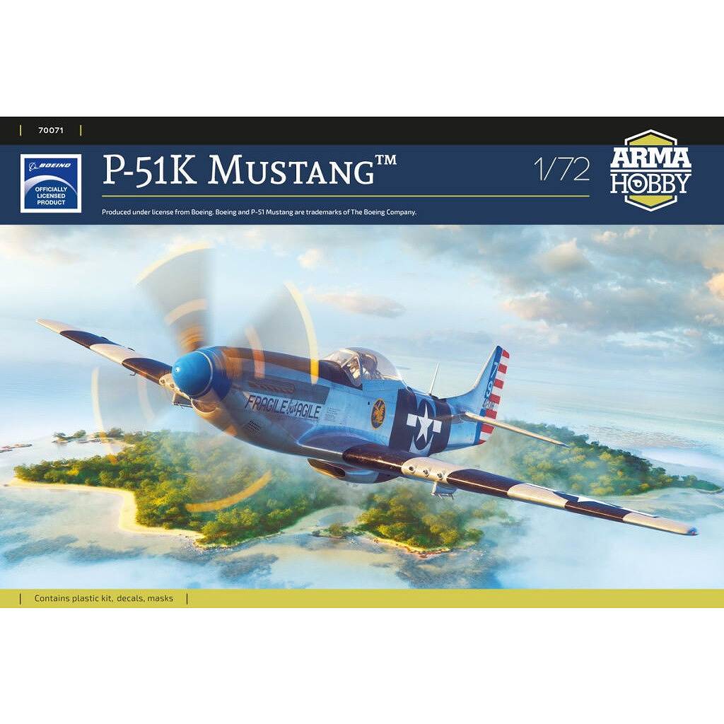 【新製品】70071 1/72 P-51K マスタング