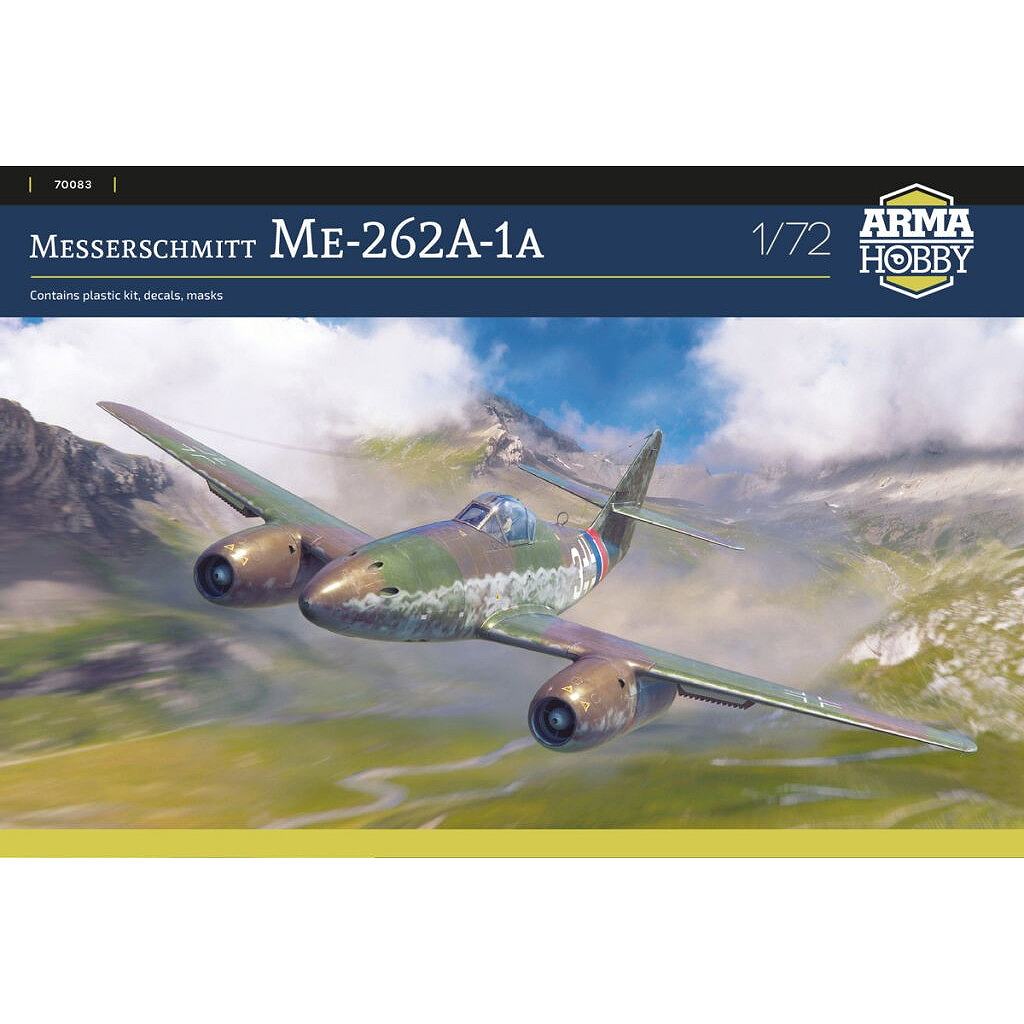 【新製品】70083 1/72 メッサーシュミット Me262A-1a