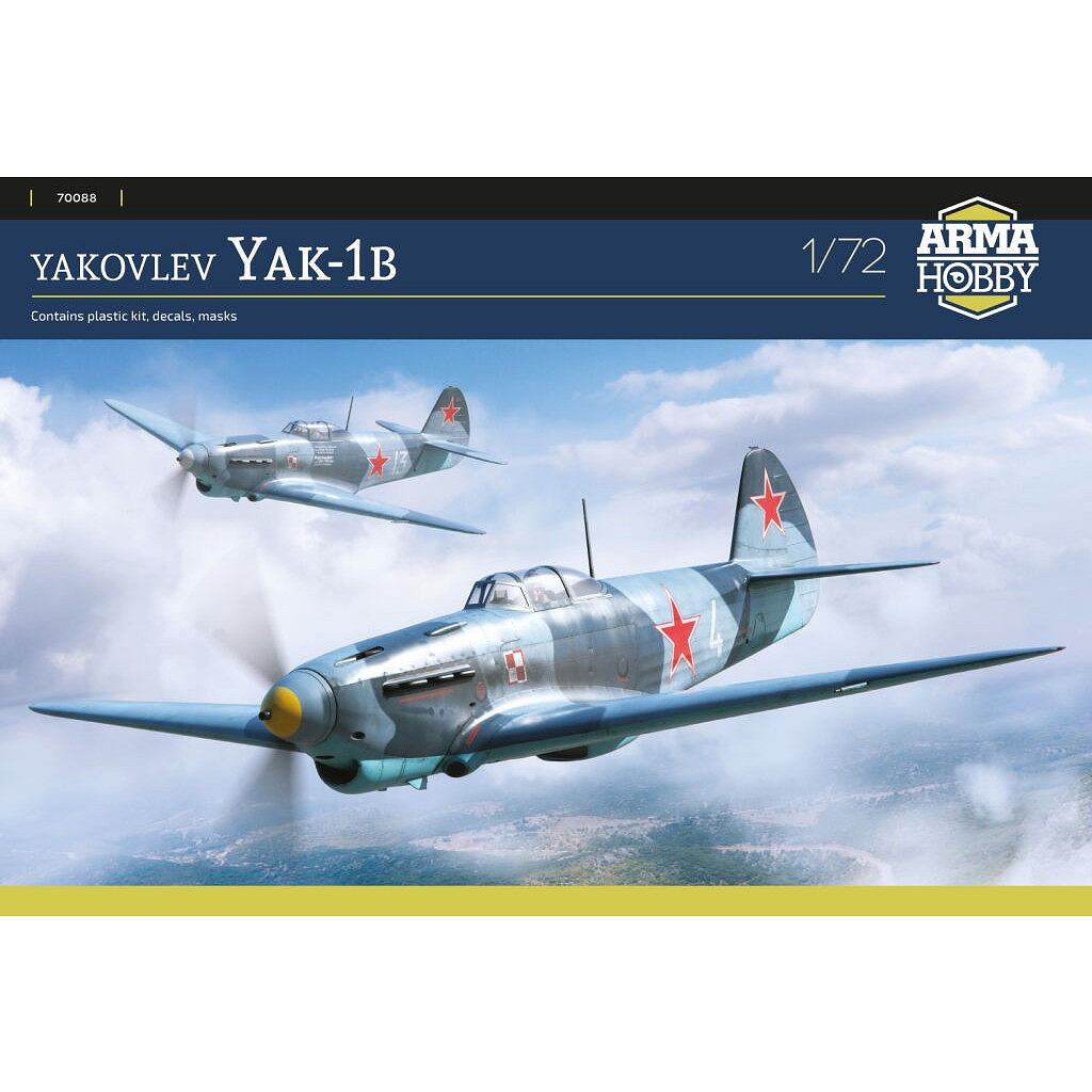 【新製品】70088 1/72 ヤコヴレフ Yak-1B