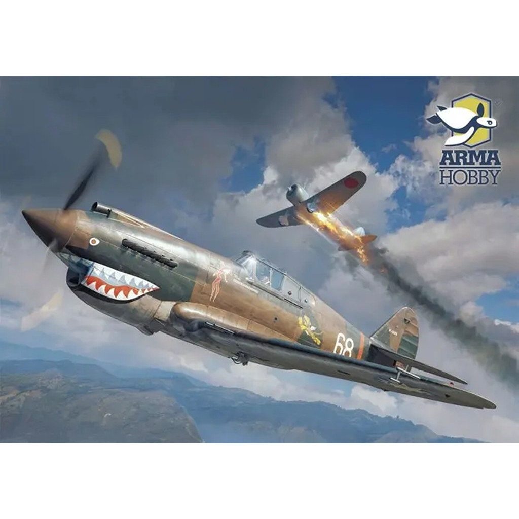 【新製品】70094 1/72 カーチス ホーク 81-A2 フライングタイガース