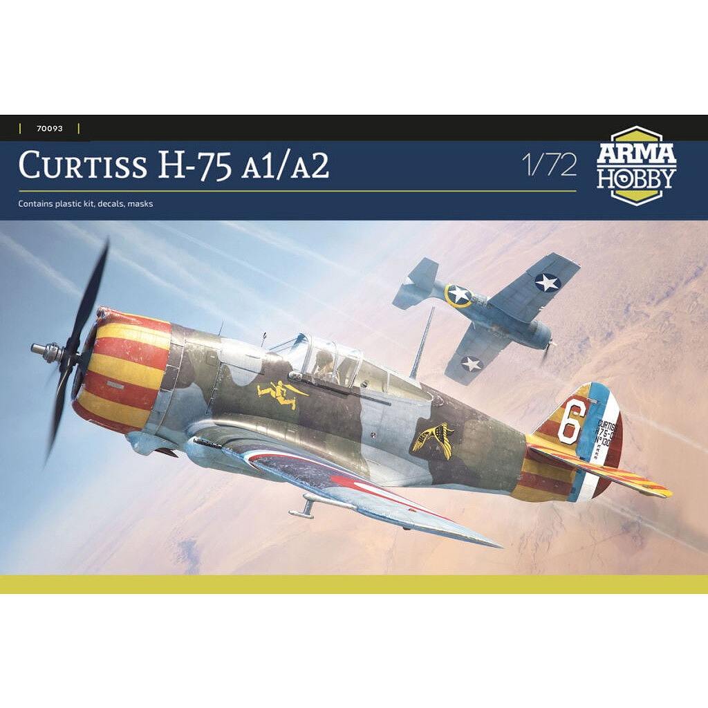 【新製品】70093 1/72 カーチス ホーク H-75 A1/A2