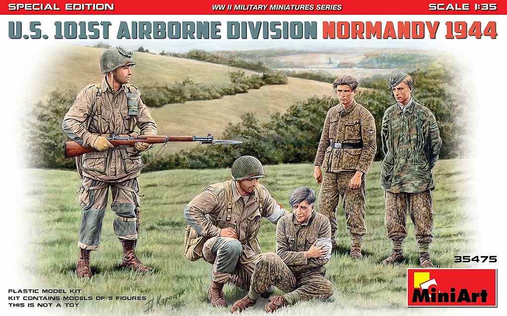 【新製品】35475 1/35 アメリカ第101空挺師団（1944年ノルマンディー）特別版
