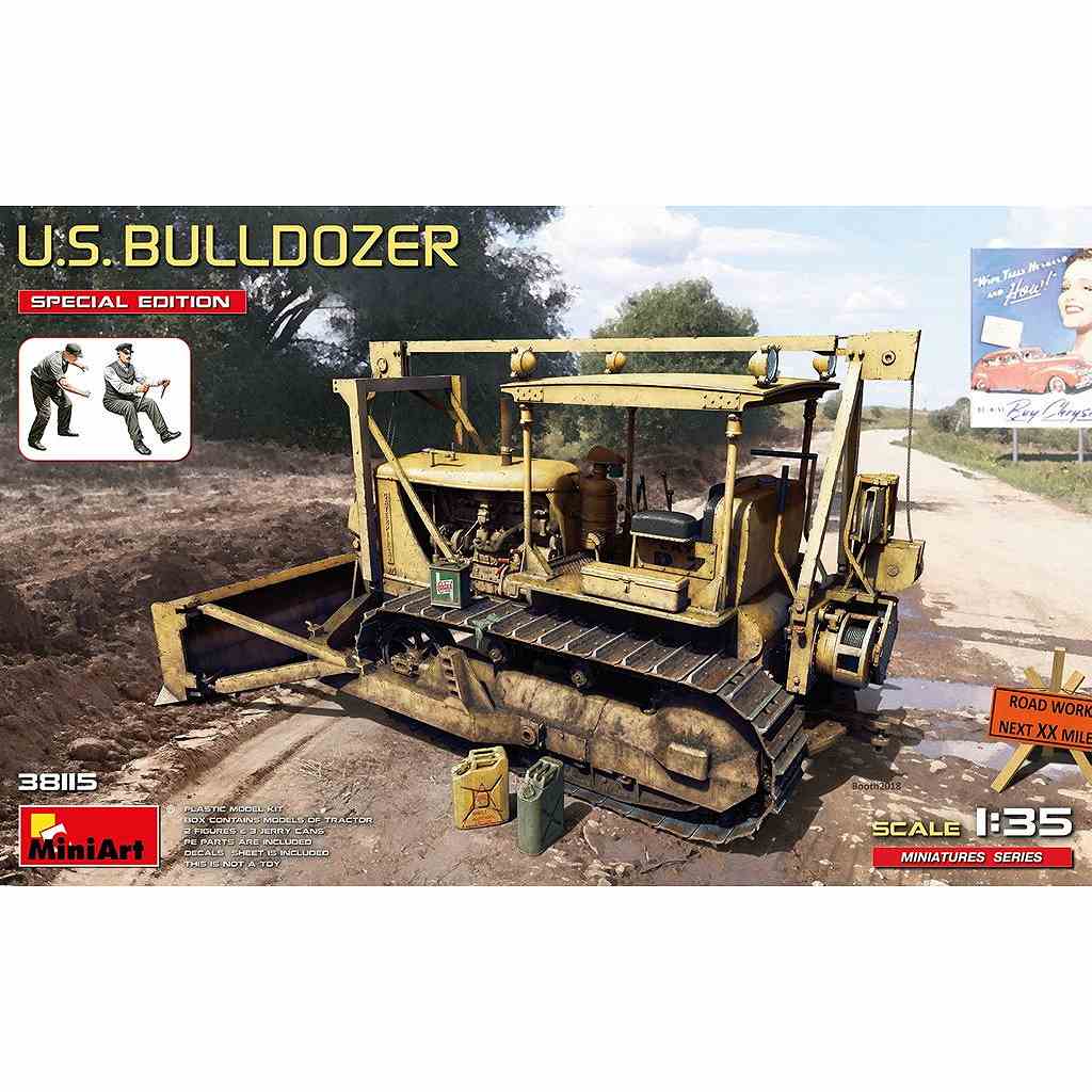 【新製品】38115 1/35 米国ブルドーザー 特別版