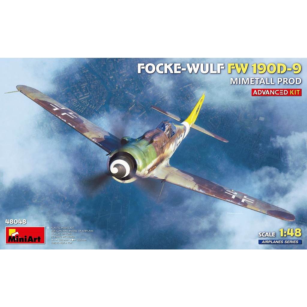 【新製品】48048 1/48 フォッケウルフ Fw190D-9 アドバンスドキット