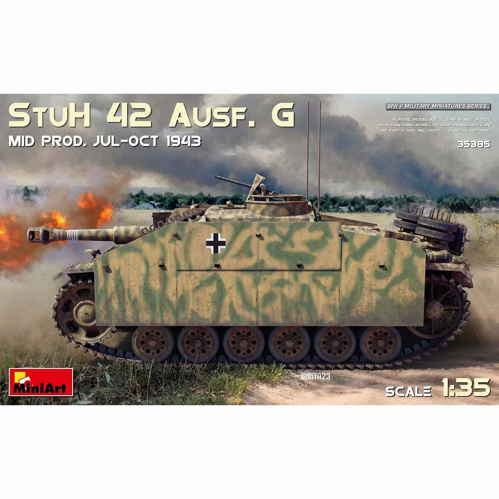 【新製品】35385 1/35 10.5cm突撃榴弾砲42 Ｇ型 中期型 (1943年7月-10月)