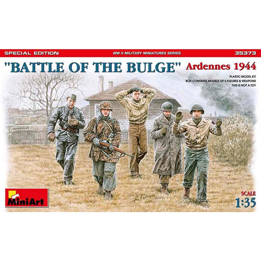 【再入荷】35373 バルジの戦い アルデンヌ1944年 特別版 フィギュア 5体入