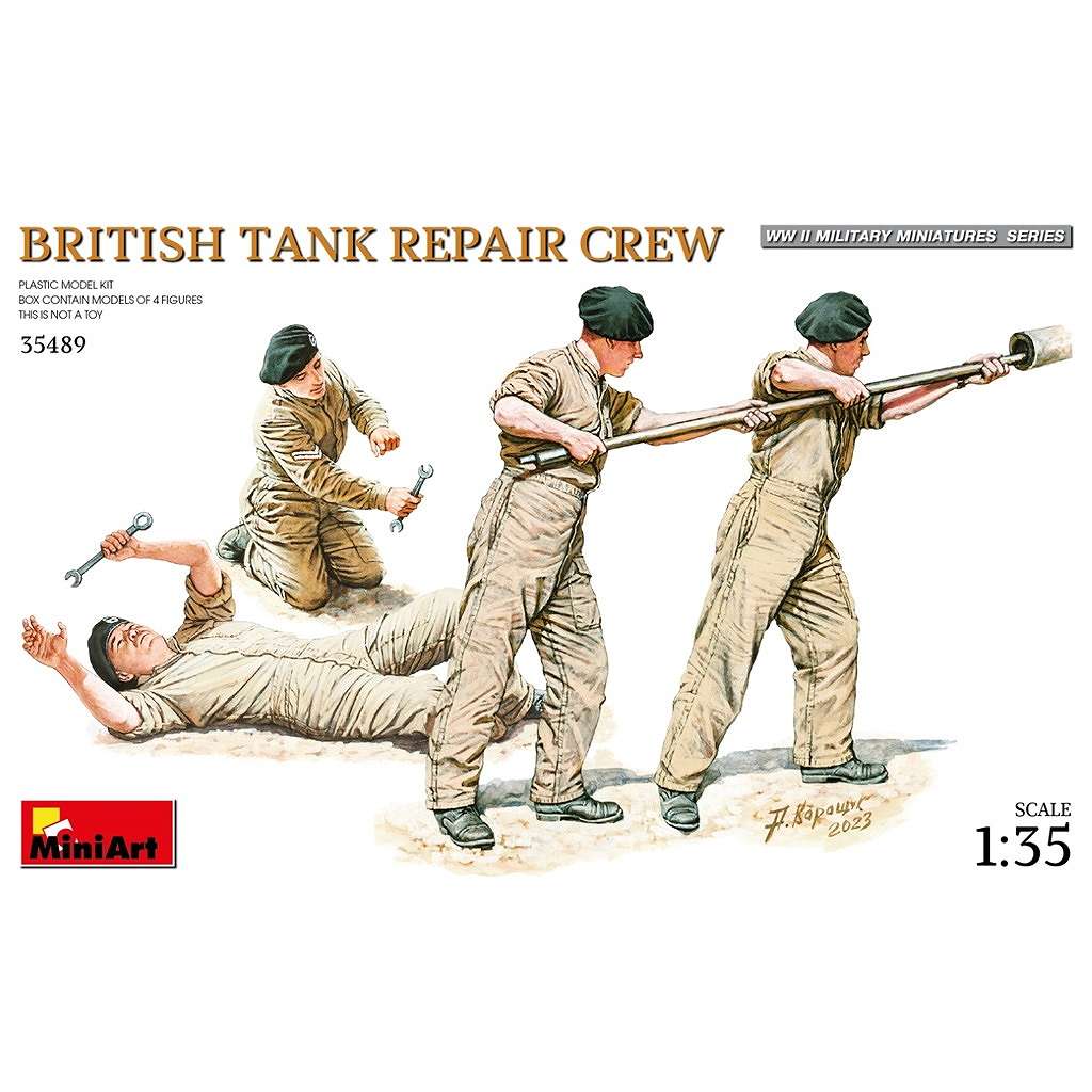 【新製品】35489 イギリス戦車修理乗組員