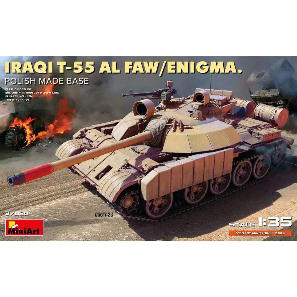 【新製品】37080 1/35 イラク T-55 AL FAW/ENIGMA ポーランド製車体仕様