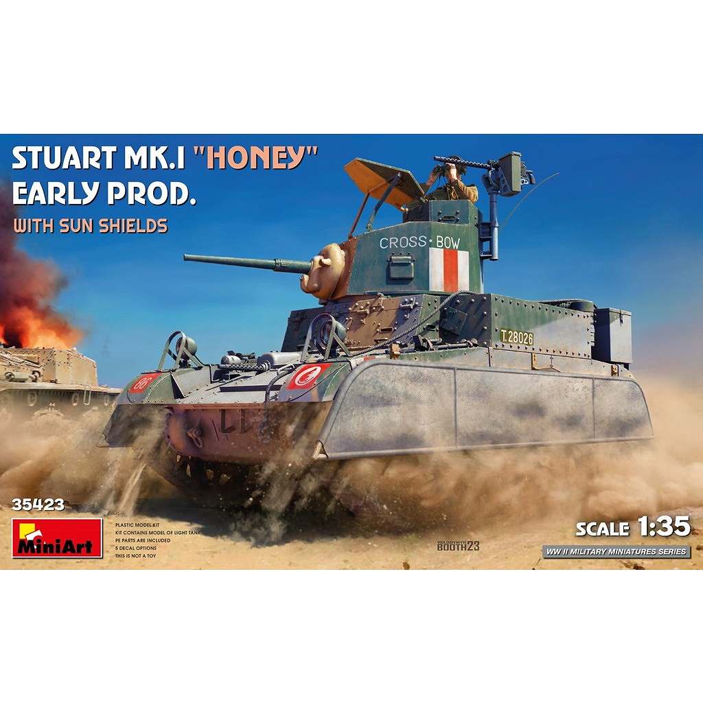 【再入荷】35423 スチュアートMk.I 「ハニー」 初期型 w/サンシールド