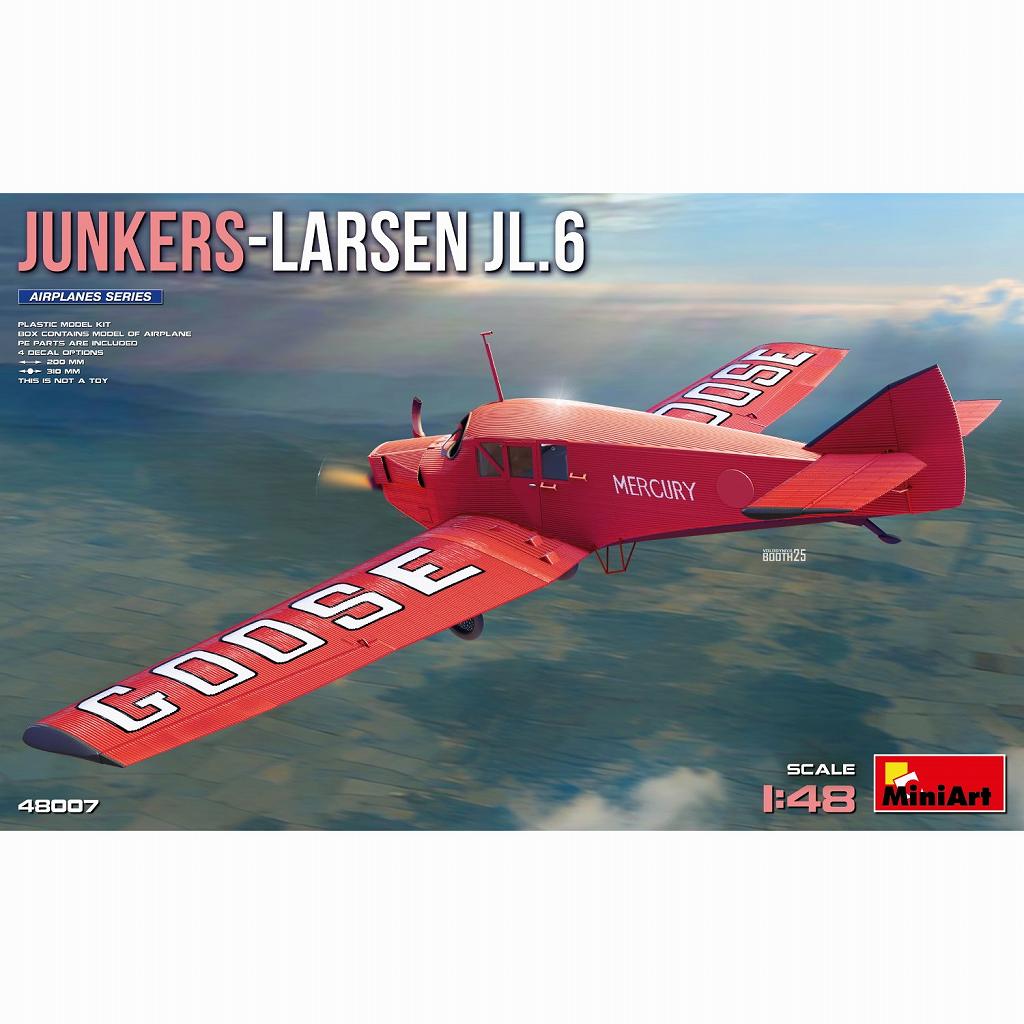 【新製品】48007 ユンカース・ラーセンJL.6