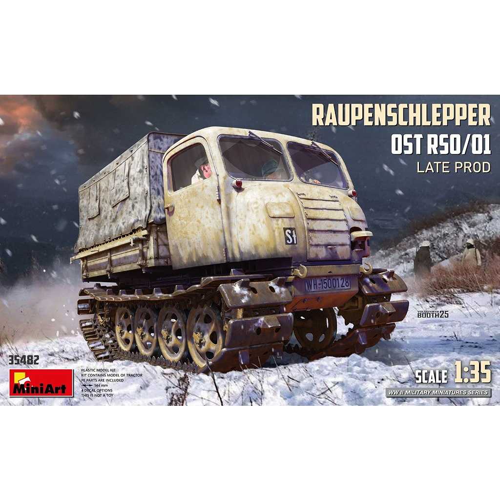 【新製品】35482 1/35 ラウペンシュレッパー Ost RSO/01. 後期型