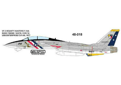 【新製品】MILSPEC 72-018)F-14A トムキャット VF-2 バウンティハンターズ