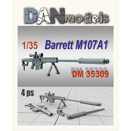 【新製品】ダンモデルズ 35309 1/35 バレット M107A1 狙撃銃