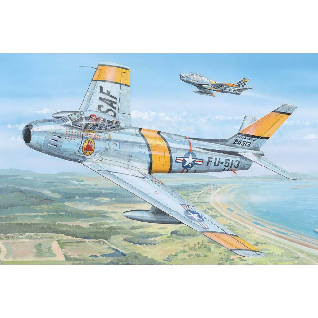 【新製品】81808 1/18 アメリカ空軍 ノースアメリカン F-86F-30 セイバー