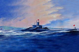 【新製品】[6939319235169] 83516)中国海軍 033G型(ウーハン型)潜水艦