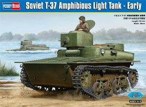 【新製品】[6939319238184] 83818)ソビエト T-37 水陸両用軽戦車 初期型