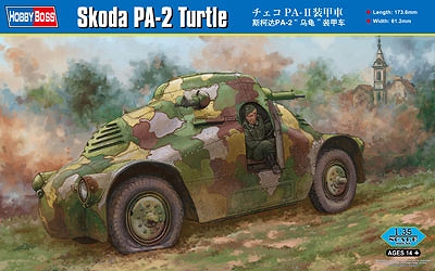 【新製品】83888)チェコ PA-II 装甲車