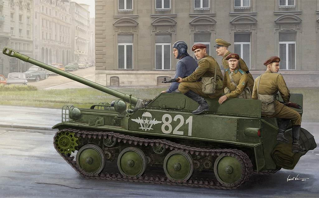 【新製品】83896)ロシア　ASU-57　空挺対戦車自走砲