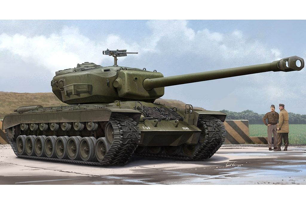 【新製品】84510)アメリカ重戦車 T-29E1