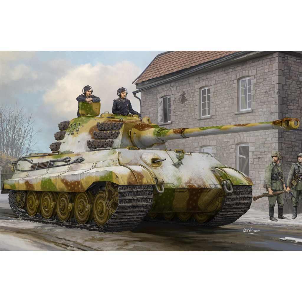 【新製品】84532 ドイツ重戦車 キングタイガー (ヘンシェル砲塔) 最後期仕様