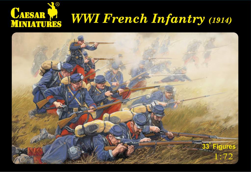【新製品】034)WWI フランス歩兵 1914年