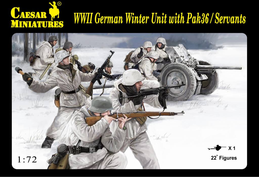 【新製品】097)WWII 独兵冬季装備 w/Pak36