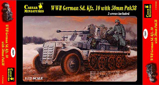 【新製品】[6945915372092] 7209)Sd.Kfz.10 50mm Pak38搭載型