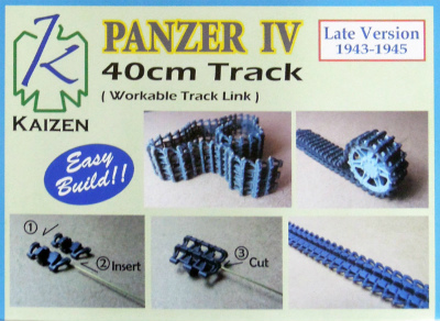 【新製品】[6947542309533] KZ-PZ-400L)IV号戦車 40cm後期型連結可動履帯